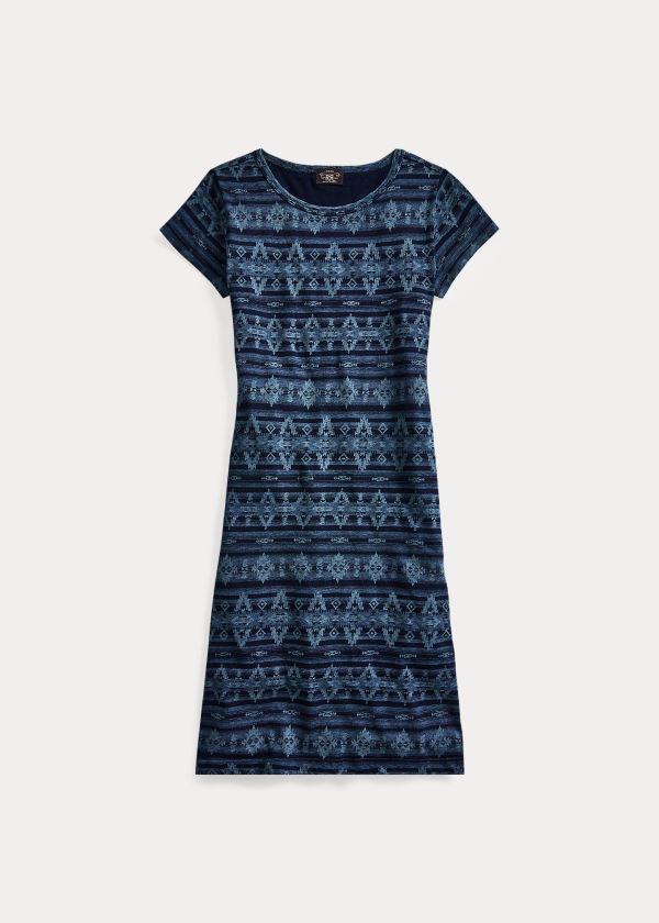 Women's Ralph Lauren Discharge-Printed Jersey Dresses | 658310ZUN